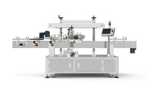 蜂蜜瓶雙面不干膠貼標機定制